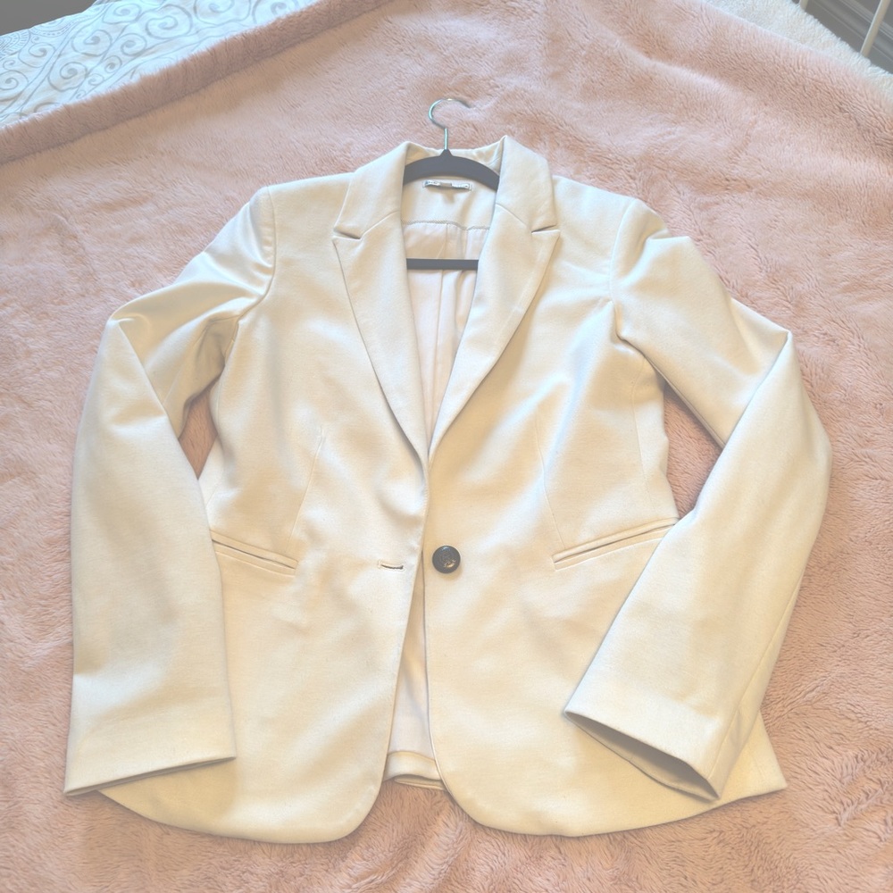 White blazer